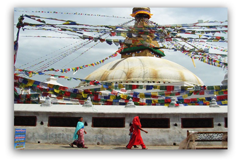 Boudanath Stupa in Kathmandu