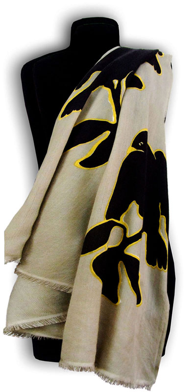Cashmere shawl Art Nouveau